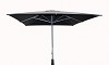 Parasol 3 x 3 meter zwart