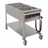 Bain marie wagen 3x GN zonder inzet