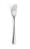 Chroomstaal voorgerechtvork per 10 stuks